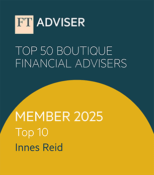 Financial Times Top 10 Financial Advisers Award